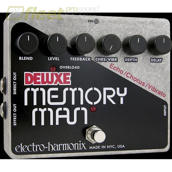 Electro Harmonix Analog Delay Guitar Effects Pedal Guitar Delay Pedals