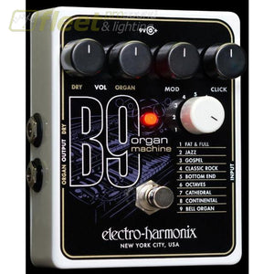 Electro Harmonix B9 Organ Machine Effect Pedal Guitar Tremelo Pedals