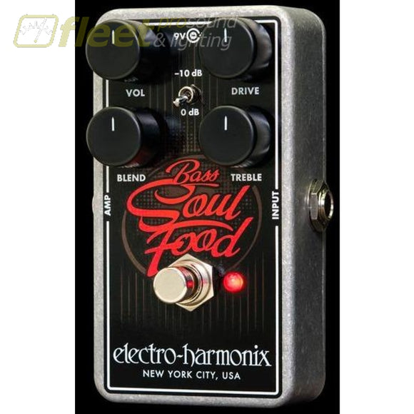 Electro Harmonix Bass Soul Food Bass Fx Pedals