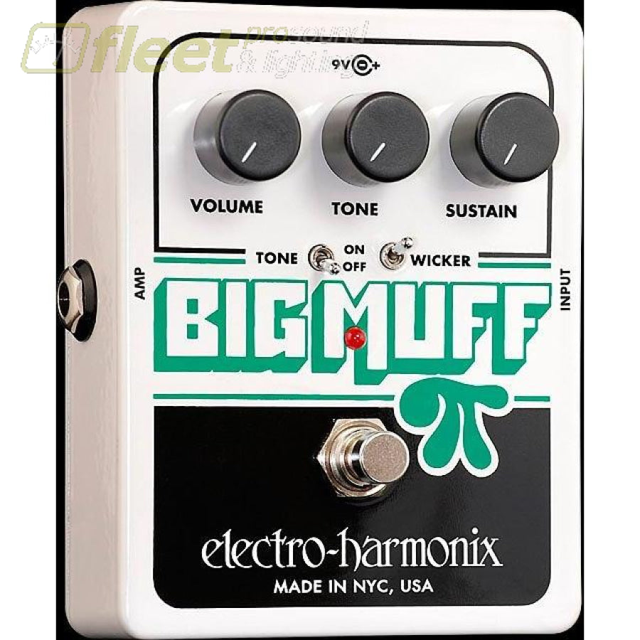 Electro Harmonix Big Muff Pi with Tone Wicker Fuzz Effect Pedal