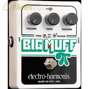 Electro Harmonix Big Muff Pi With Tone Wicker Fuzz Effect Pedal Guitar Distortion Pedals