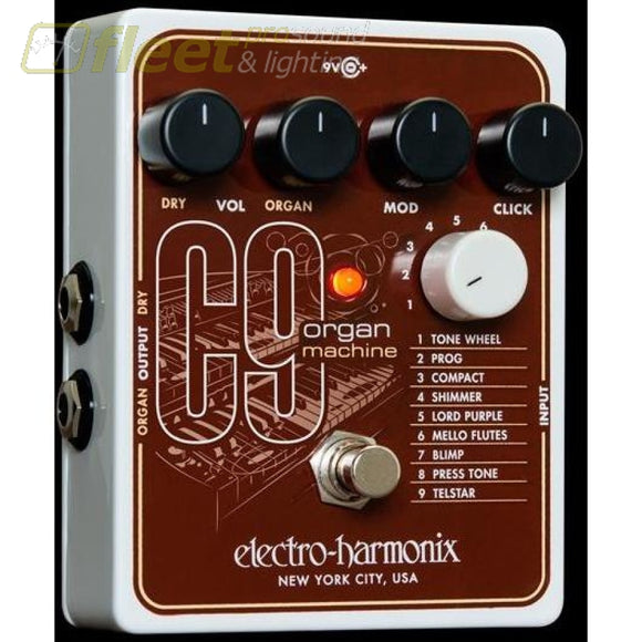 Electro Harmonix C9 Organ Machine Effect Pedal Guitar Tremelo Pedals