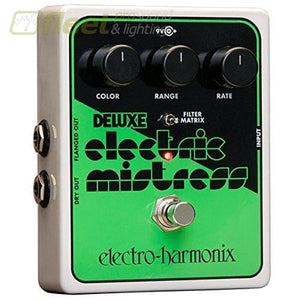 Electro-Harmonix Deluxe Electric Mistress XO Flanger Effect Pedal GUITAR FLANGER PEDALS
