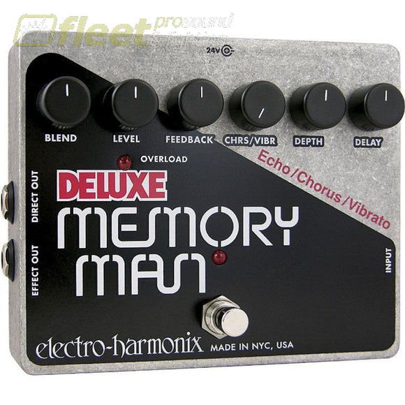 Electro-Harmonix DELUXEMEMORYMAN550MS Analog/Delay/Chorus/Vibrato Pedal GUITAR DELAY PEDALS