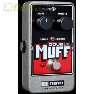 Electro Harmonix Double Muff Fuzz Effect Pedal Guitar Distortion Pedals