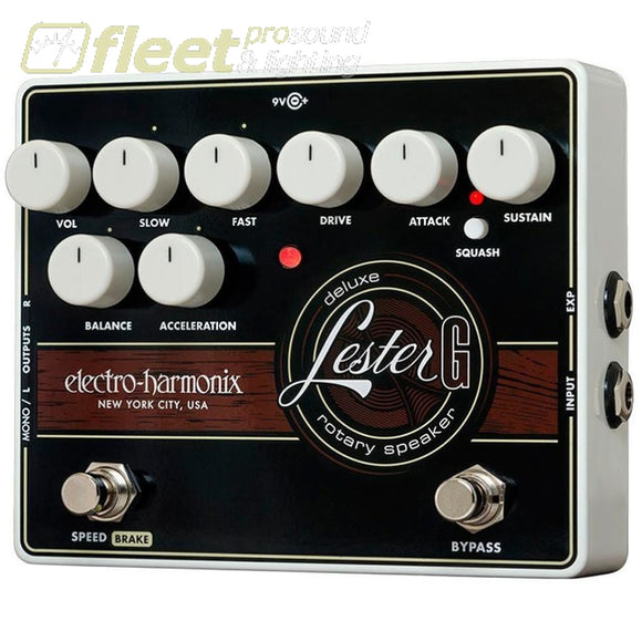 Electro-Harmonix Lester-G Deluxe Rotary Speaker Effectpedal Guitar Tremelo Pedals