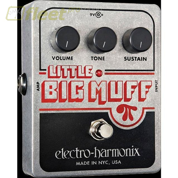 Electro Harmonix Little Big Muff Pi Fuzz Effect Pedal Guitar Distortion Pedals