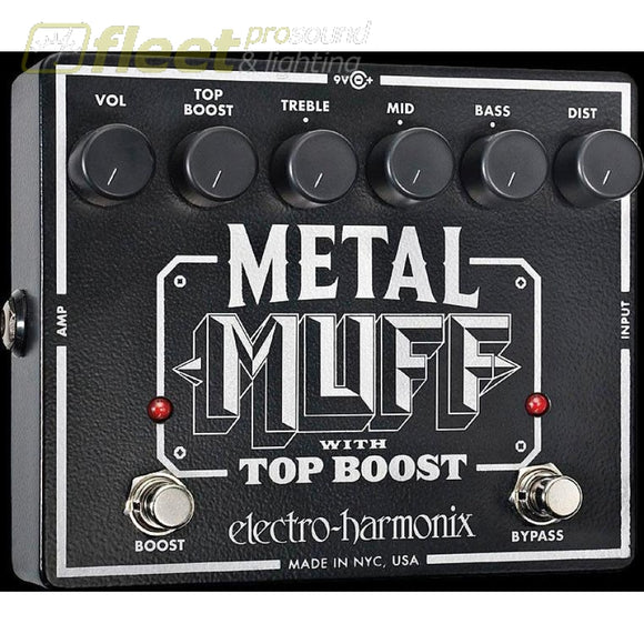 Electro Harmonix Metal Muff Fuzz Effect Pedal Guitar Distortion Pedals
