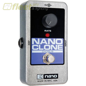 Electro-Harmonix Nano Clone Chorus Guitar Effect Pedal Guitar Chorus Pedals