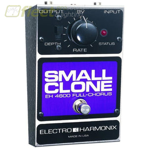 Electro Harmonix Small Clone Chorus Effect Pedal Guitar Chorus Pedals