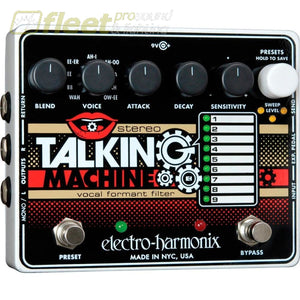 Electro-Harmonix Stereo Talking Machine Effect Pedal GUITAR FILTER PEDALS