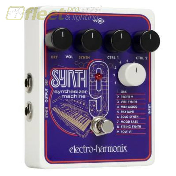 Electro-Harmonix SYNTH9 Synthesizer Machine PSU Included GUITAR SYNTHESIZERS