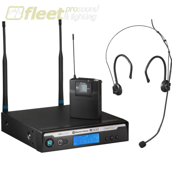 Electro-Voice R300-E Uhf Headworn Microphone Headworn Wireless Systems