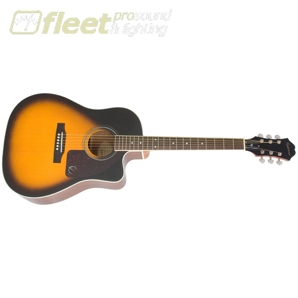 Epiphone AJ220SCEVSNH Acoustic Electric with Solid Spruce Top Shadow Preamp System - Vintage Sunburst 6 STRING ACOUSTIC WITH ELECTRONICS