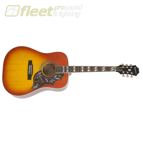 Epiphone EEHB-FCNH Hummingbird Pro Style Sprue Top Acoustic Guitar