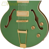 Epiphone ETUK-EBGH Uptown Kat ES Guitar - Emerald Green Metallic HOLLOW BODY GUITARS