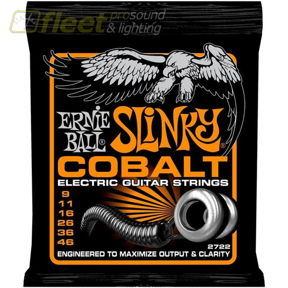 Ernie Ball 2722 Cobalt Hybrid Slinky Electric Guitar Strings Guitar Strings