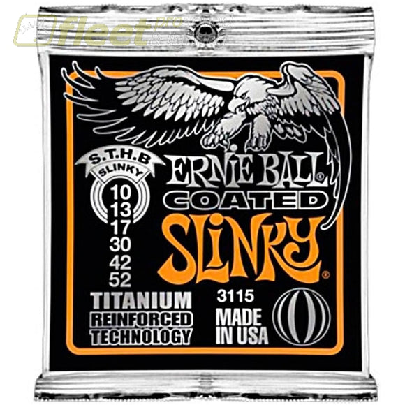 Ernie Ball 3115 Coated Electric Sthb Slinky Guitar Strings Guitar Strings