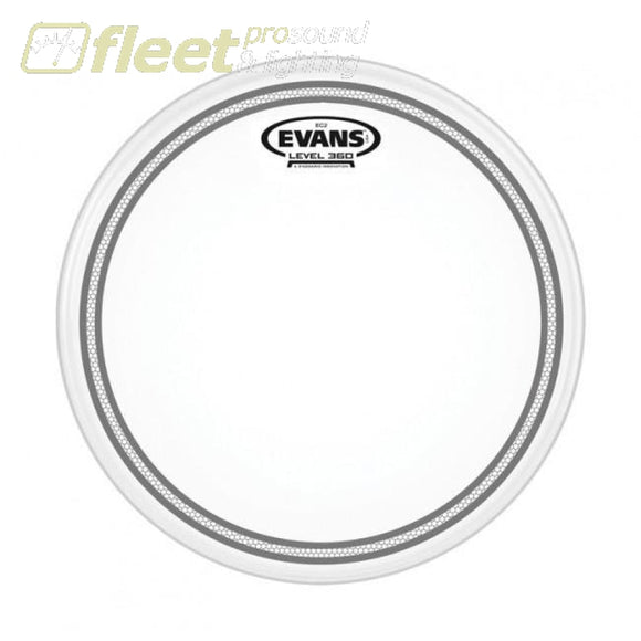 Evans Tt14Ec2S 14 Ec2 Drumhead Clear 2 Ply Drum Skins