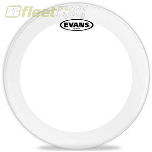 Evans Bd20Gb4 20 Bass Batter Head Single Ply Clear With Control Ring Drum Skins