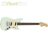 Fender 0115510372 American Performer Mustang Rosewood Fingerboard Satin Sonic Blue Solid Body Guitars