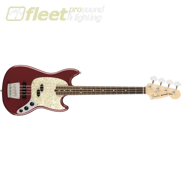 Fender 0198620345 American Performer Mustang Bass® Rosewood Fingerboard Aubergine 4 String Basses