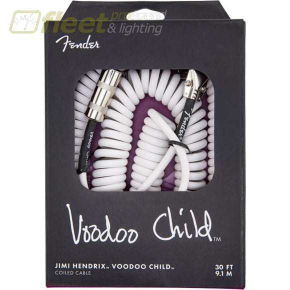 Fender 0990823002 Jimi Hendrix Voodoo Child Cable - White Instrument Cables