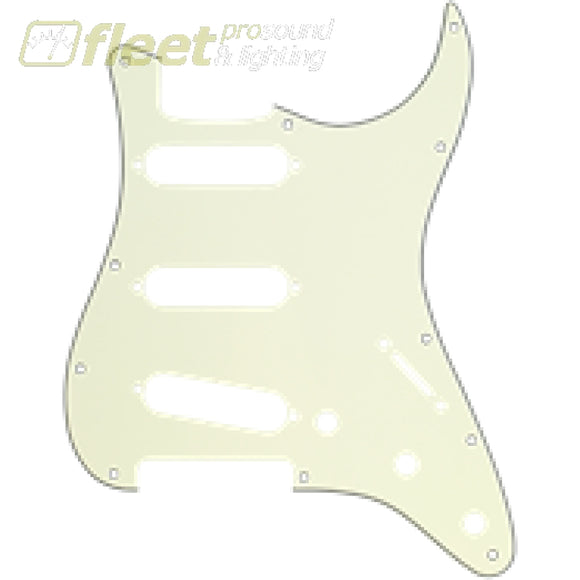 Fender 0992144000 11-Hole Modern-Style Stratocaster® S/s/s Pickguards In Mint Green Guitar Parts