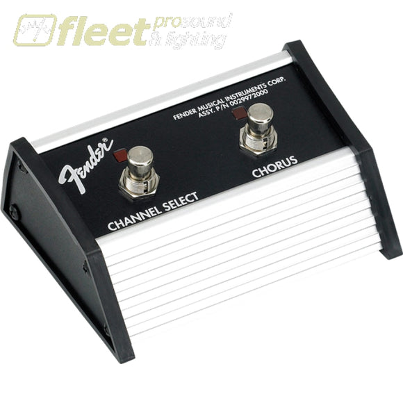 Fender 2-Button Footswitch: Channel / Chorus On/Off with 1/4 Jack (0994057000) FOOT SWITCHES