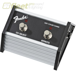 Fender 2-Button Footswitch: Channel Select / Effects On/Off with 1/4 Jack (0071359000) FOOT SWITCHES