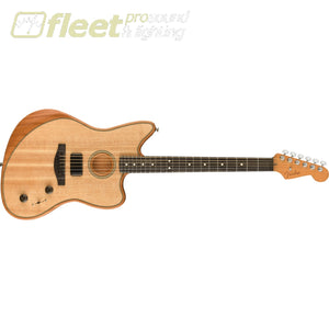Fender American Acoustasonic Jazzmaster Ebony Fingerboard Guitar - Natural (0972313221) SOLID BODY GUITARS