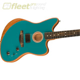 Fender American Acoustasonic Jazzmaster Ebony Fingerboard Guitar -Ocean Turquoise (0972313208) SOLID BODY GUITARS