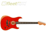 Fender American Acoustasonic Stratocaster Ebony Fingerboard Guitar - Dakota Red (0972023254) SOLID BODY GUITARS