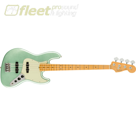 Fender American Professional II Jazz Bass Maple Fingerboard - Mystic Surf Green (0193972718) 4 STRING BASSES