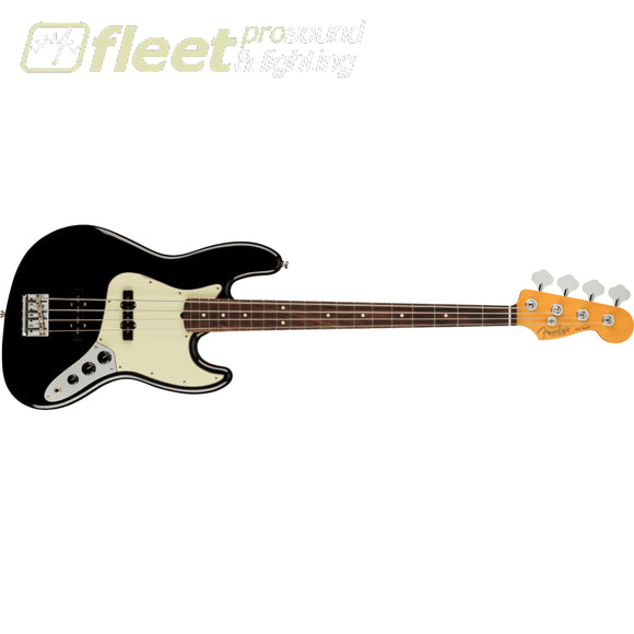 Fender American Professional II Jazz Bass Rosewood Fingerboard - Black (0193970706) 4 STRING BASSES