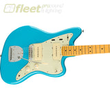 Fender American Professional II Jazzmaster Guitar Maple Fingerboard - Miami Blue (0113972719) SOLID BODY GUITARS