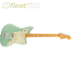 Fender American Professional II Jazzmaster Guitar Maple Fingerboard - Mystic Surf Green (0113972718) SOLID BODY GUITARS