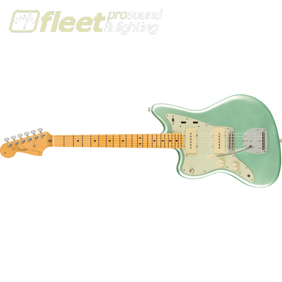 Fender American Professional II Jazzmaster Left-Handed Guitar Maple Fingerboard - Mystic Surf Green (0113982718) LEFT HANDED ELECTRIC 