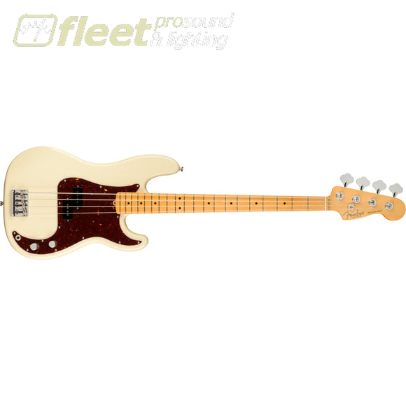 Fender American Professional II Precision Bass Maple Fingerboard - Olympic White (0193932705) 4 STRING BASSES