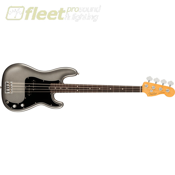 Fender American Professional II Precision Bass Rosewood Fingerboard - Mercury (0193930755) 4 STRING BASSES
