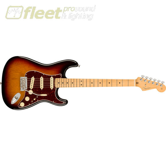 Fender American Professional II Stratocaster Guitar Maple Fingerboard - 3-Color Sunburst (0113902700) SOLID BODY GUITARS