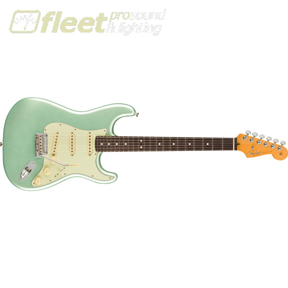 Fender American Professional II Stratocaster Guitar Rosewood Fingerboard - Mystic Surf Green (0113900718) SOLID BODY GUITARS