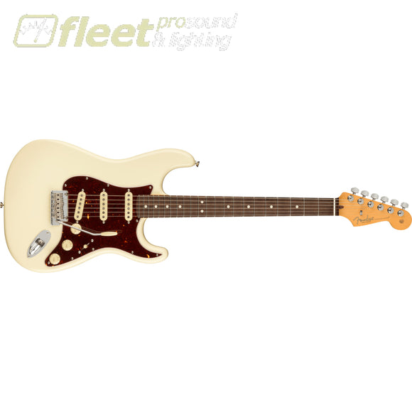 Fender American Professional II Stratocaster Guitar Rosewood Fingerboard - Olympic White (0113900705) SOLID BODY GUITARS