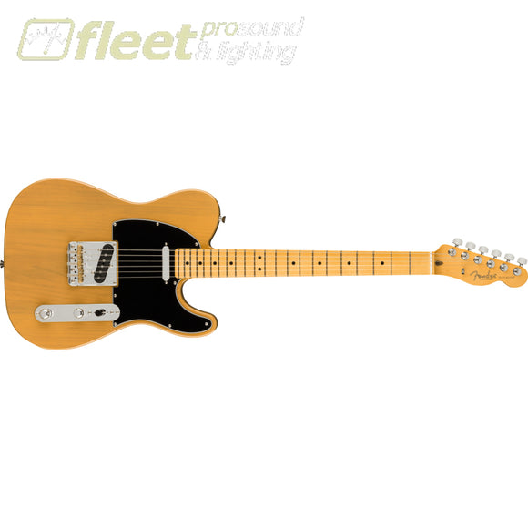 Fender American Professional II Telecaster Guitar Maple Fingerboard - Butterscotch Blonde (0113942750) SOLID BODY GUITARS