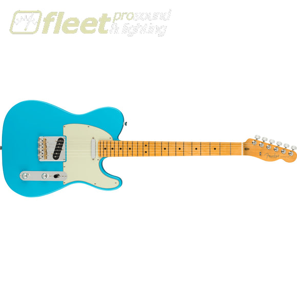 Fender American Professional II Telecaster Guitar Maple Fingerboard - Miami Blue (0113942719) SOLID BODY GUITARS