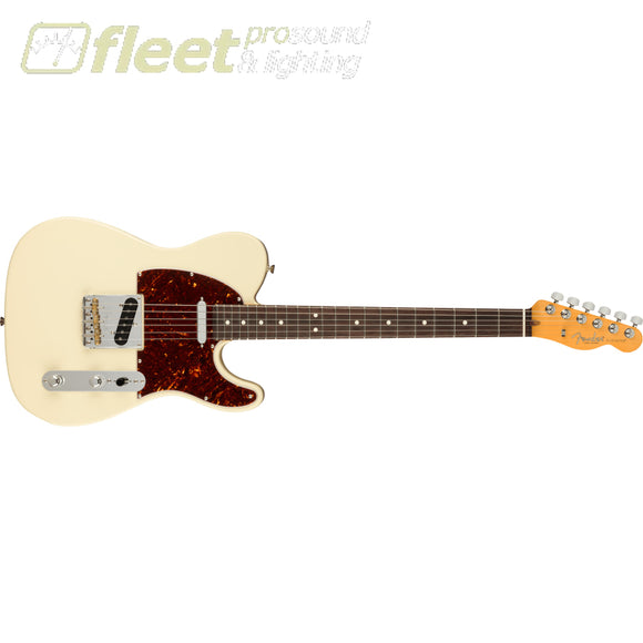 Fender American Professional II Telecaster Guitar Rosewood Fingerboard - Olympic White (0113940705) SOLID BODY GUITARS