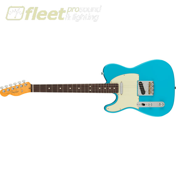 Fender American Professional II Telecaster Left-Handed Guitar Rosewood Fingerboard - Miami Blue (0113950719) LEFT HANDED ELECTRIC GUITARS