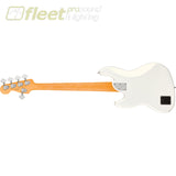 Fender American Ultra Jazz Bass V Maple Fingerboard 5 String Bass - Arctic Pearl (0199032781) 5 STRING BASSES