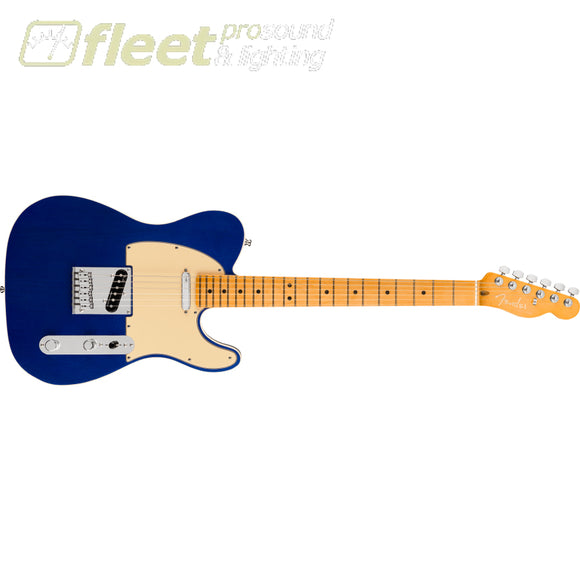 Fender American Ultra Telecaster Maple Fingerboard - Cobra Blue (0118032795) SOLID BODY GUITARS