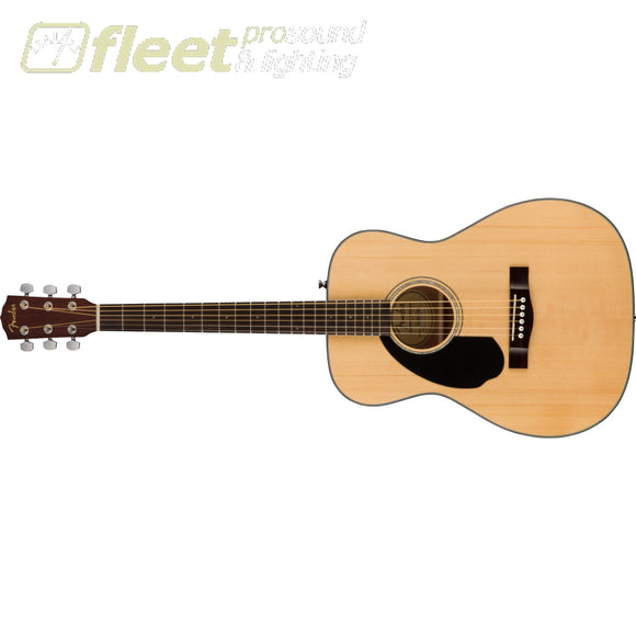 Fender CC-60S Concert Left Handed Walnut Fingerboard Guitar - Natural (0970155021) LEFT HANDED ACOUSTICS